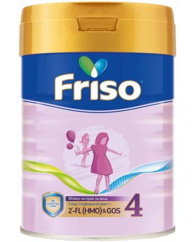 Мляко на прах за малки деца Friso 4, 400 g - 1