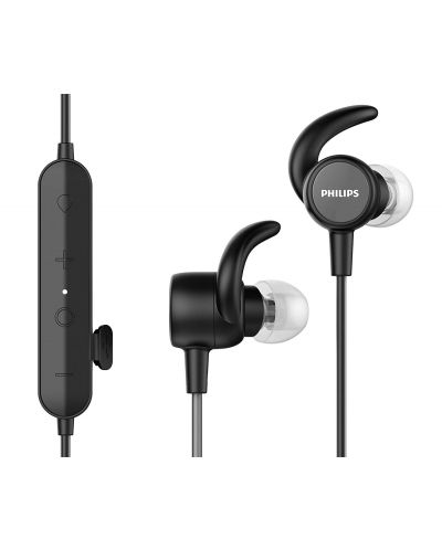 Безжични слушалки Philips - ActionFit TASN503BK, черни - 2