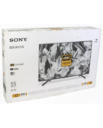 Смарт телевизор Sony Bravia KD55XF7096 - 55", 4K, Edge LED, черен (разопакован) - 2