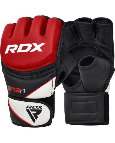MMA ръкавици RDX - F12 , червени/черни - 1