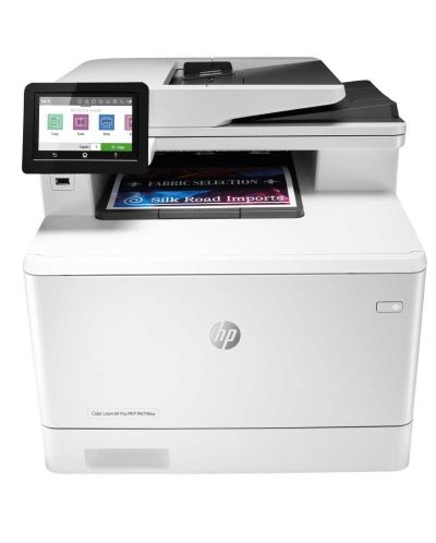 Многофункционално устройство HP - Color LaserJet Pro, MFP M479fnw, бяло