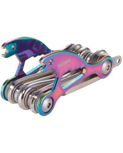 Многофункционален инструмент Troika - Bike Multitool, многоцветен - 1