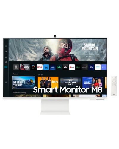Монитор Samsung - Smart Monitor M8 LS32CM801UUXDU, 32'', 4K, VA - 1