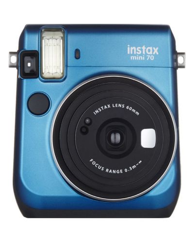 Моментален фотоапарат Fujifilm - instax mini 70, син - 3