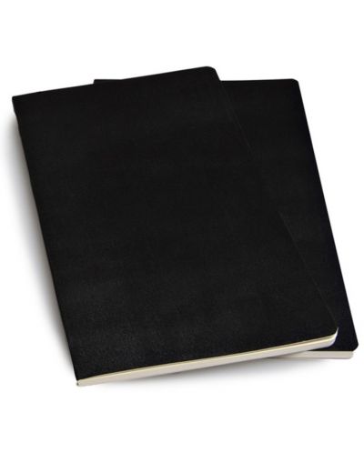 Комплект тефтери Moleskine Volant Notebook – Черен, бели листа - 3