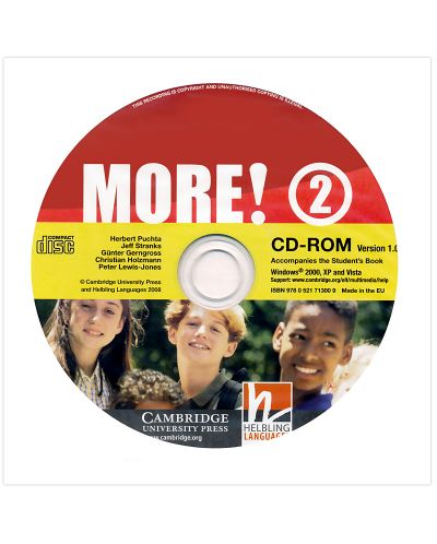 MORE! 2: Английски език - ниво А2 + CD-ROM + Cyber Homework - 2
