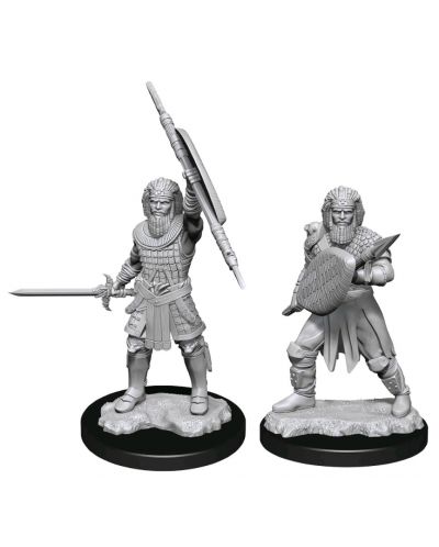 Модел Dungeons & Dragons Nolzur's Marvelous Unpainted Miniatures - Human Fighter Male - 1