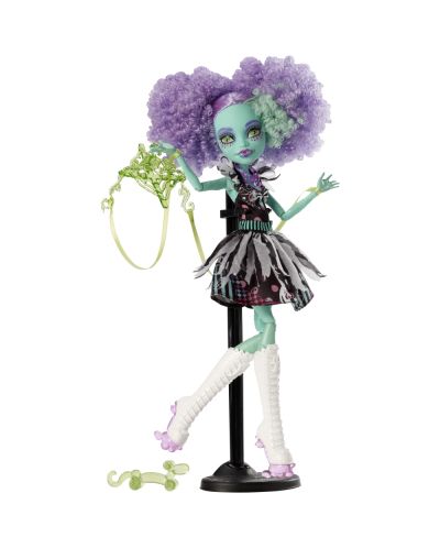 Кукла Mattel Monster High Freak Du Chic: Хъни Суомп с лилава коса - 4