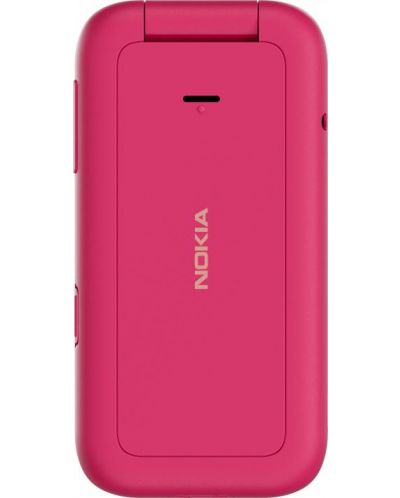 Мобилен телефон Nokia - 2660 Flip, 2.8'', 48MB/128MB, розов - 3