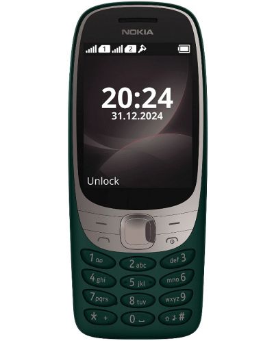 Мобилен телефон Nokia - 6310 TA-1607, 2.8'', 8MB/16MB, зелен - 3