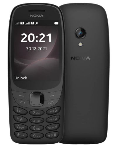 Мобилен телефон Nokia - 6310 TA-1607, 2.8'', 8MB/16MB, черен - 1