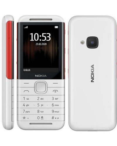 Мобилен телефон Nokia - 5310 DS TA-1212, 2.4'', 8MB/16MB, бял - 3