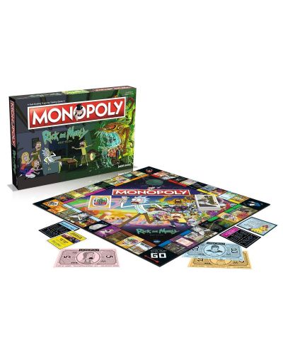 Настолна игра Monopoly -Rick and Morty Edition - 1