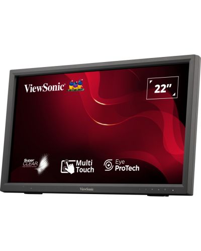 Монитор ViewSonic - TD2223, 21.5'', FHD, VA, USB Hub, Touch - 2