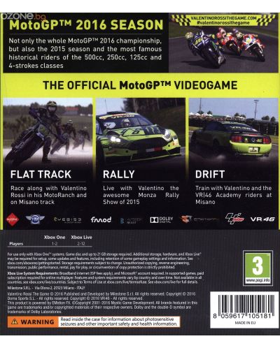 MOTO GP 16: Valentino Rossi The Game (Xbox One) - 3