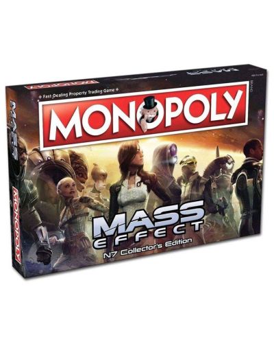 Настолна игра Hasbro Monopoly Mass Effect - N7 Collector’s Edition - 1