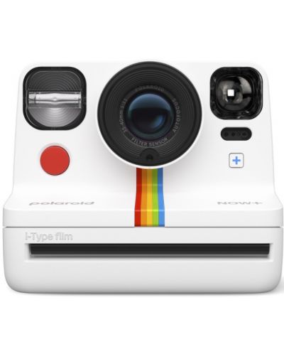 Моментален фотоапарат Polaroid - Now+ Gen 2, бял - 1