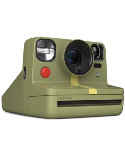 Моментален фотоапарат Polaroid - Now+ Gen 2, зелен - 2