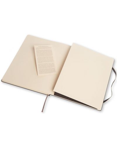 Тефтер с твърди корици Moleskine Classic Notebook XL – Черен със страници на точки - 4