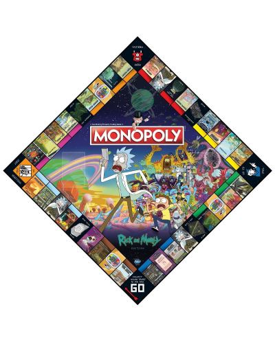 Настолна игра Monopoly -Rick and Morty Edition - 2