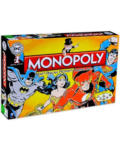 Настолна игра Monopoly - DC Comics Originals - 3