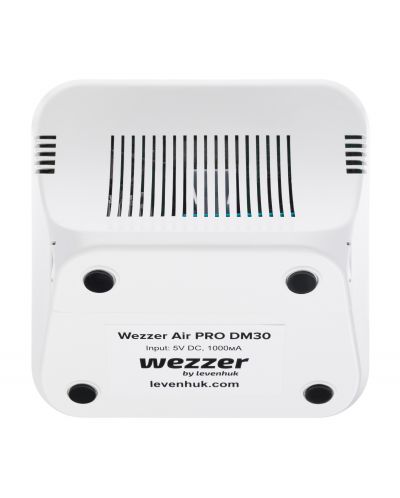 Монитор за качество на въздуха Levenhuk - Wezzer Air PRO DM30, бял - 5