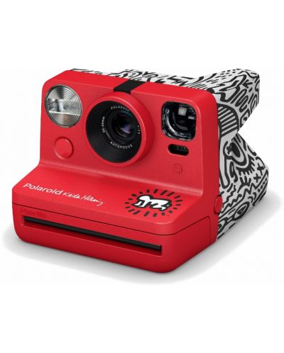 Моментален фотоапарат Polaroid - Now, Keith Haring, червен - 6