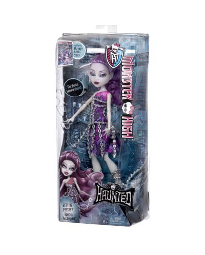 Кукла Mattel Monster High Haunted: Спектра Вондъргайст с лилава рокля - 5