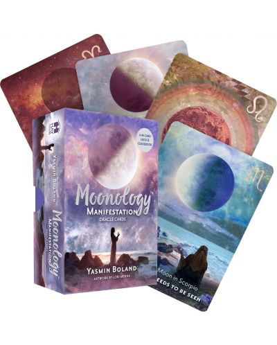 Moonology Manifestation Oracle: A 48-Card Deck and Guidebook Cards - 1