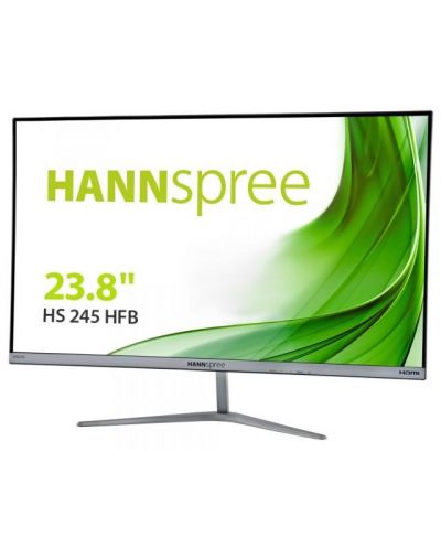 Монитор Hannspree - HS245HFBREO, 23.8&quot;, FHD, IPS, сив