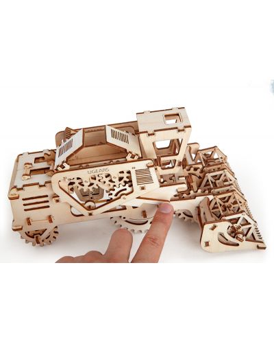 Дървен 3D пъзел Ugears от 154 части - Комбайн - 4