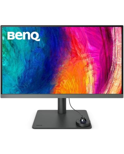 Монитор BenQ - PD2706U, 27'', UHD, IPS, ICCsync, Anti-Glare, сив - 1