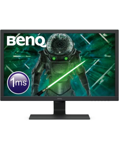 Монитор BenQ - GL2780E, 27", FHD, TN LED, Anti-Glare, черен - 1