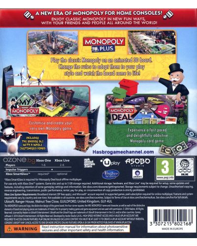 Monopoly Family Fun Pack (Xbox One) - 3