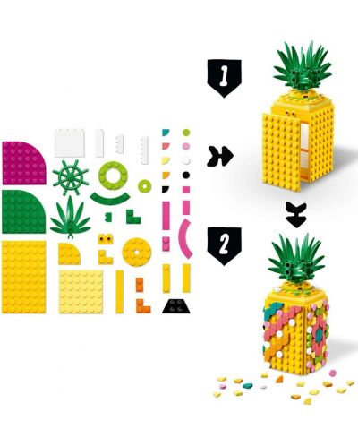 Комплект Lego Dots - Моливник ананас  (41906) - 3