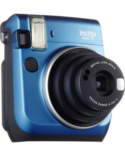 Моментален фотоапарат Fujifilm - instax mini 70, син - 5