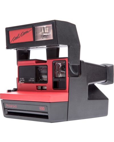 Моментален фотоапарат Polaroid - 600 Cool Cam, Refurbished, червен - 2