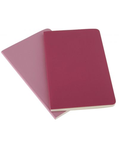 Комплект джобни тефтери Moleskine Volant Notebook – Розов, линирани листа - 3