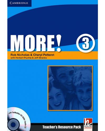 MORE! 3: Английски език - ниво А2 и В1 (материали за учителя + CD-ROM) - 1
