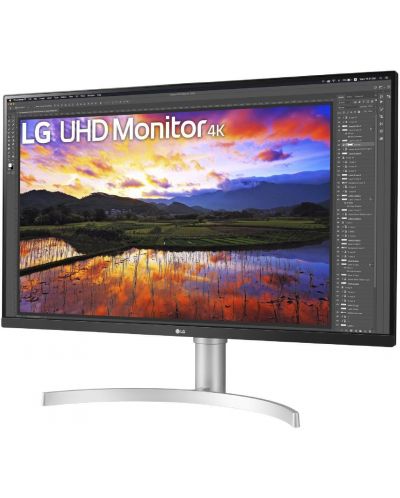 Монитор LG - 32UN650-W, 31.5", UHD, LED IPS, Anti-Glare, черен - 3