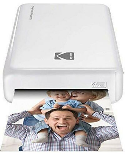 Мобилен принтер Kodak Mini 2 Dye Sub - бял