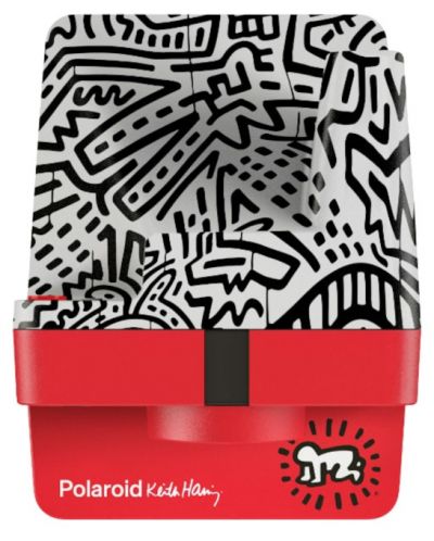 Моментален фотоапарат Polaroid - Now, Keith Haring, червен - 8