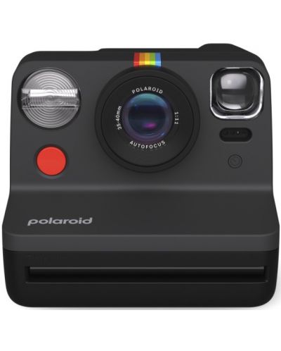 Моментален фотоапарат Polaroid - Now Gen 2, черен - 3