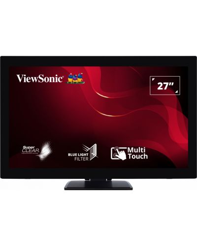 Монитор ViewSonic - TD2760, 27'', FHD, VA, USB Hub, Touch - 1