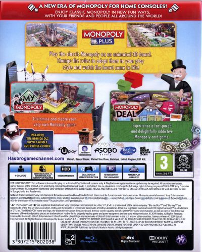 Monopoly Family Fun Pack (PS4) - 3