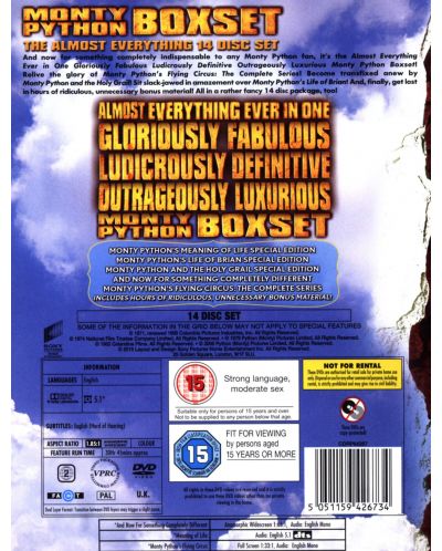 Monty Python Almost Everything Box Set (DVD) - 2