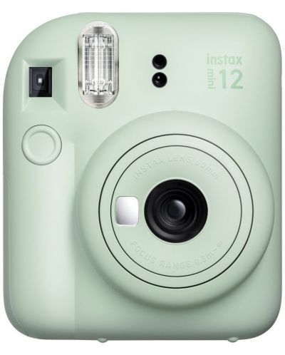 Моментален фотоапарат Fujifilm - instax mini 12, Mint Green - 1