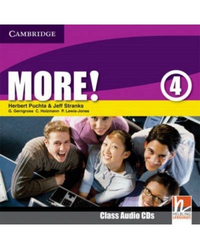 MORE! 4: Английски език - ниво В1 (2 CD) - 1
