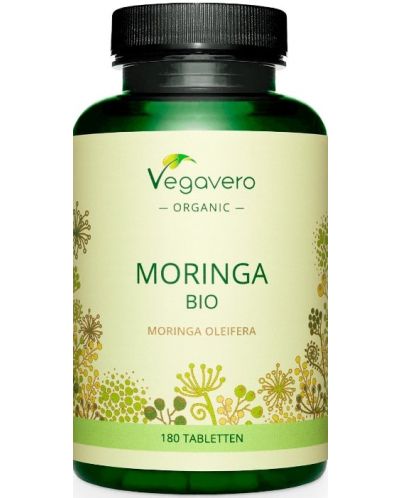 Moringa Bio, 180 таблетки, Vegavero - 1