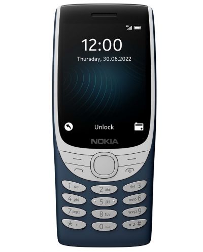 Мобилен телефон Nokia - 8210 4G, 2.8'', DS, син - 1